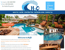 Tablet Screenshot of h3owatersystems.com